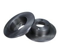 MAXGEAR 2x Bremsscheibe hinten Ø245 mm Voll für Audi 80 8C B4 2.0 89 89Q 8A