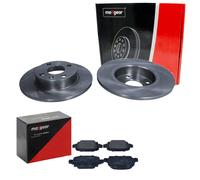 Maxgear Bremsscheiben 240mm + Beläge Hinten Passend Für Opel Corsa C + Tigra Tt Bremsscheibe: Opel: 569112 Opel: 9196592 Vauxhall: 9196592 Ackoja: