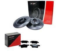 MAXGEAR BREMSSCHEIBEN 274mm + BELÄGE HINTEN passend für RENAULT LAGUNA 2