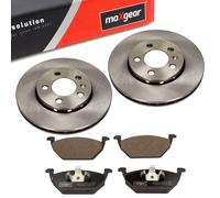 MAXGEAR 19-0614 Bremsbelagsatz Bremsbeläge Vorne Kompatibel mit VW Golf 4 Schrägheck 1J1