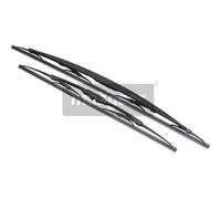 MAXGEAR Scheibenwischer Set Wischerblätter Set mit Spoiler Frontscheibenwischer Vorne Wischblattausführung: Bügelwischblatt mit Spoiler Länge 1: 600mm Länge 2: 475mm 39-0139