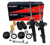 MAXGEAR Stoßdämpfer + Koppelstange Rep-Satz Vorne für PEUGEOT 207