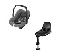 MAXI-COSI Babyschale CABRIOFIX i-Size Select Grey + Basisstation FAMILYFIX S