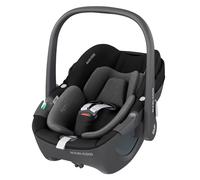 Maxi-Cosi Babyschale Pebble 360 i-Size drehbar ab Geburt - 15 Monate (40 cm - 83 cm) ClimaFlow, Easy-in Gurtsystem & G-Cell Seitenaufpralltechnologie - Essential Black
