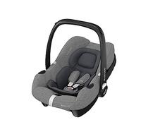 Maxi-Cosi CabrioFix i-Size, Babyschale, 0-12 Monate, max. 12 kg, leichter i-Size Kindersitz (3,2 kg), Sonnenverdeck, gepolsterter Sitz, für viele Maxi-Cosi Kinderwagen, Select Grey