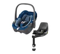 Maxi-Cosi Pebble 360 Babyschale Set inkl. FamilyFix 360 ISOFIX-Basisstation - Essential Blue