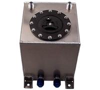 maXpeedingrods Universal Aluminium Brennstoffzellentank 10L/2.5 Gallone Benzintank Kraftstofftank mit Füllstandsensor Fuel Cell Tank