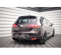 Maxton Design Heckspoiler Lippe passend für Seat Leon CUPRA / FR Mk2 schwarz Hoc