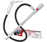 MAXVINI Elektrische Transferpumpe, 3.2GPM Batteriebetriebene Flüssigkeitstransferpumpe, Elektrisch Kraftstoff Umfüllpumpe Siphon Benzin Pumpe Tragbare Automatische Absaugung Pumpe für Benzin,Diesel,Öl