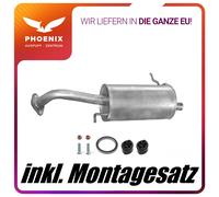 Mazda 323 F 1.5 (1998-2003) 5-Türen Endschalldämpfer Auspuff Mit E-Prüfzeichen