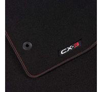 Mazda CX-3 DK Fußmattensatz Luxury-ROT Original BJ ab 2015 *NEU*