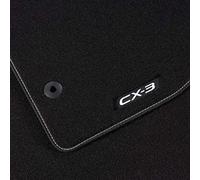 Mazda CX-3 DK Fußmattensatz *Luxury-WEIß* Original BJ ab 2015 *NEU*