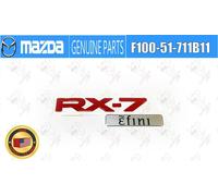 MAZDA Original RX-7 FD3S Efini RED Rear Badge Emblem RARE ITEM 【F100-51-711B1...