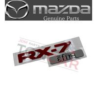 MAZDA Original Savannah RX-7 FD3S Anfini Rear RED Emblem F100-51-711B Ornament