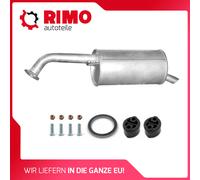 Mazda Premacy 2.0 TD 66kW + 74kW (1999-2005) Endschalldämpfer Mit Montagesatz