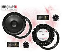 MB QUART QM165-GOLF-VI Front Auto Lautsprecher Kompo für VW Golf 6
