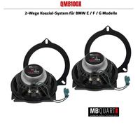MB Quart QMB100X Koax 10 cm (4”) Lautsprecher kompatibel mit BMW 3er F80 M3