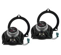 MB Quart QMB100X Koaxial 10 cm Lautsprecher kompatibel mit BMW 1er E81 3-Türer