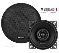 MB QUART QX100 120 Watt 10cm Koaxial Auto Lautsprecher Set Boxen 100mm Gitter