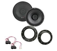 MB QUART QX165 2-Wege Koax Lautsprecher Einbauset vorne für Alhambra Sharan 2 7N