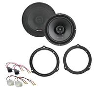 MB QUART QX165 2-Wege Lautsprecher Einbauset für Ford Fiesta MK6 Facelift hinten