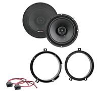 MB QUART QX165 2-Wege Lautsprecher Einbauset für Mercedes C Klasse W202 vorne