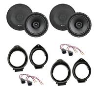 MB QUART QX165 2-Wege Lautsprecher Einbauset für Opel Astra K Zafira C Tourer