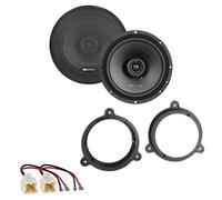 MB QUART QX165 Koax Lautsprecher Einbauset für Nissan Juke ab 2010 vorne hinten