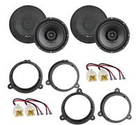 MB QUART QX165 Lautsprecher Einbauset für Nissan Qashqai J10 J11 vorne hinten