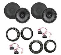 MB QUART QX165 Lautsprecher Einbauset für Passat B8 Arteon vorne und hinten