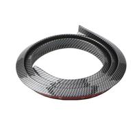 MCHHYL 4 Stück Kotflügelverbreiterung für Kia EV9 2023 2024, Radlaufverbreiterung Radschutz Stylische Dekoration Gummilippe,Carbon Fiber Black