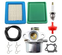 MCHNIC Vergaser mit Luftfilter Satz für Briggs & Stratton Quantum 45 50 55 XM55 XTE40 XTE50 625 675 Motoren Ersetzt 498965 494971 494216 493422 698056