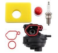MCHNIC Vergaser mit Luftfilter Zündkerze für Briggs & Stratton 300E 450E 500E Serie OVH Motoren Rasenmäher 799583 591979 595656 590556 591160 593261