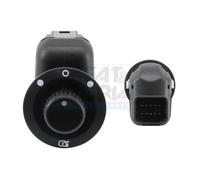 MEAT & DORIA Schalter, Spiegelverstellung vorne links 10-polig für RENAULT 206136