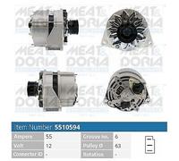 MEAT & DORIA Generator für Mercedes-Benz 190 W201 E 1.8 D 2.0 Saloon W124 230