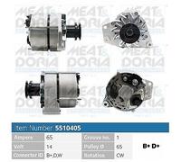 MEAT & DORIA Generator für VW Golf I Cabriolet 155 1.8 1.6 19E 1G1 1.8i Cat