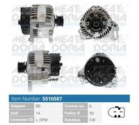 MEAT & DORIA Generator für VW Transporter IV Kasten 70XA 1.9 TD 2.0 70XD 70XB