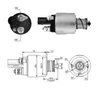 HOFFER Magnetschalter Starter 46126 54mm für VW GOLF 5 1K1 PLUS 5M1 521 JETTA 3