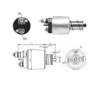 Magnetschalter, Starter MEAT & DORIA 46311