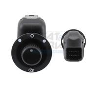 MEAT & DORIA Schalter, Spiegelverstellung vorne links 10-polig für RENAULT 206136