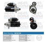 MEAT & DORIA Anlasser 5010132 für Ford, SEAT, VAG