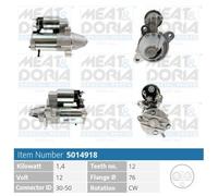 MEAT & DORIA 5014918 Anlasser