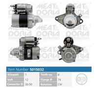 MEAT & DORIA Starter 5015032 für Citroën/Peugeot TOYOTA