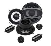 Mediadox Front/Heck 13cm/130mm 2-Wege Kompo Auto Lautsprecher/Boxen/Speaker Set von Crunch (GTI5.2E) kompatibel mit Dacia
