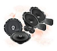 Mediadox Front/Heck 16,5cm/165mm Auto Lautsprecher/Boxen/Speaker Komplett-Set von Hertz kompatibel für Subaru