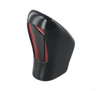 MeevrgR Auto-Schaltknauf-Abdeckung, für Volvo XC60 S60 V40 S80 2013-2017, hochwertige stabile ABS-Kohlefaser-Stil, Innen-Ersatzzubehör, einfache Installation (Klavier-Schwarz)