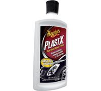 Meguiars Kunststoffpflege PlastX, G12310, für Plexi- und Acrylglasscheiben am Auto, 296ml