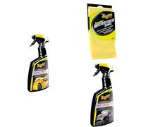 Meguiar's G200916EU Ultimate Quik Sprühwachs 473 ml, für ein hochglänzendes Finish - Inklusive Supreme Shine Mikrofasertuch zur Autopflege (1 Stück) & Ultimate Quik Detailer
