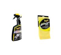 Meguiar's G201024EU Ultimate Quik Detailer 709 ml zur Verbesserung von Glanz, Glätte und Wachs-Schutz - Inklusive 1 Supreme Shine Mikrofasertuch zur Autopflege