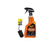 Meguiars G230524EUMEG Hot Rims Black Wheel Cleaner 709ml & X190700EU Radbürste